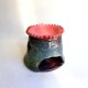 Wax melter ceramic container