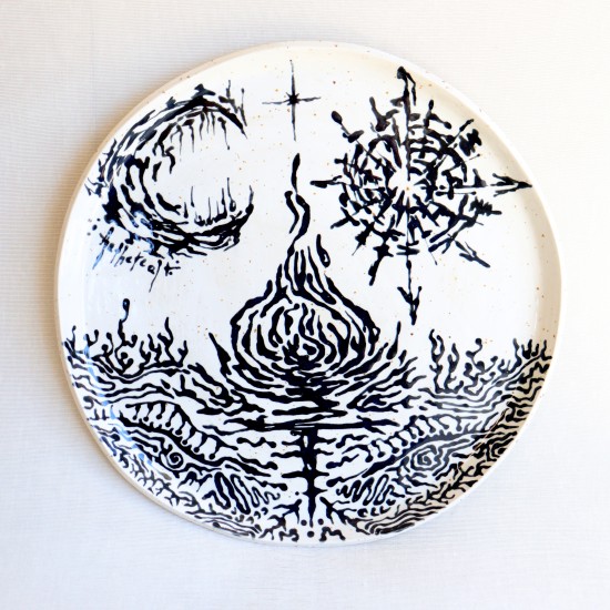 Aethereal ceramic plate