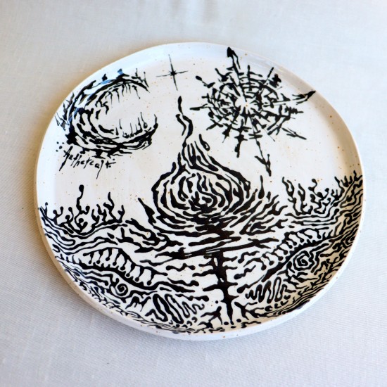 Aethereal ceramic plate