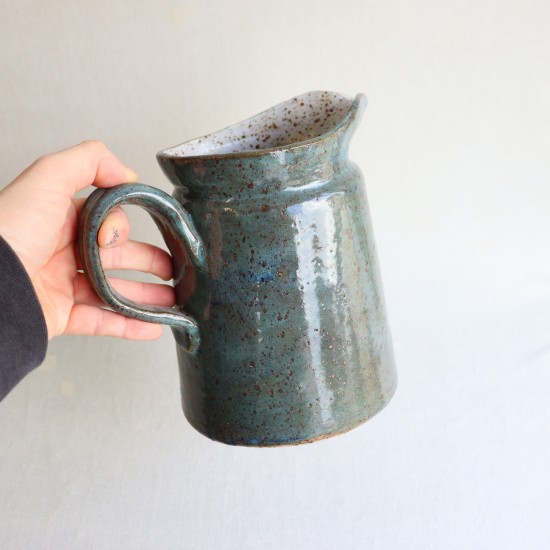 Tourmaline ceramic jug