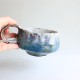 Sapphire cloud ceramic mug