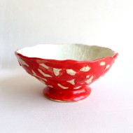Magic Mushroom ceramic bowl