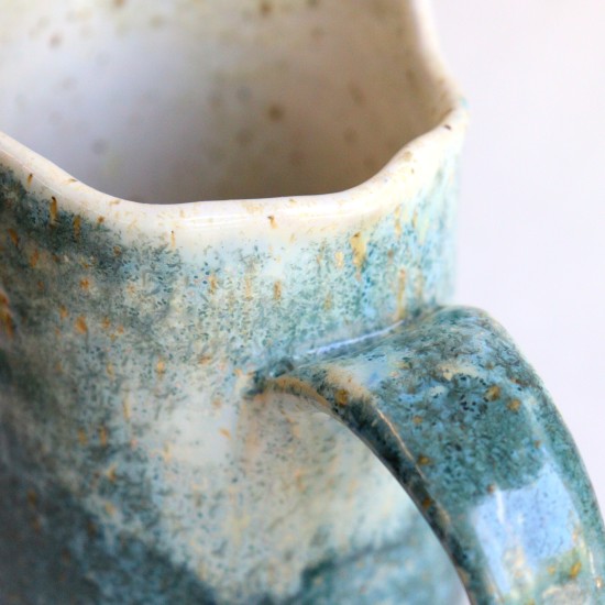 Blue Crystal ceramic jug 