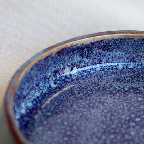 Underwater Galaxy ceramic plate deep