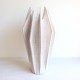White Crown Ceramic Vase 