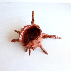 Forgotten offering shell ceramic vessel L