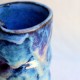 Nebula ceramic Mug with straw