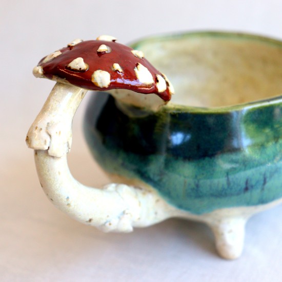 Magic mushroom κεραμική κούπα