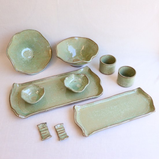 Sushi ceramic set