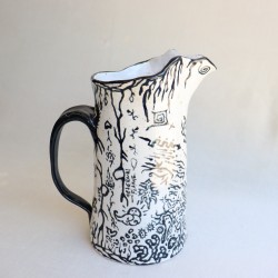 Spirit ceramic jug