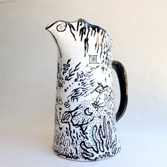 Spirit ceramic jug