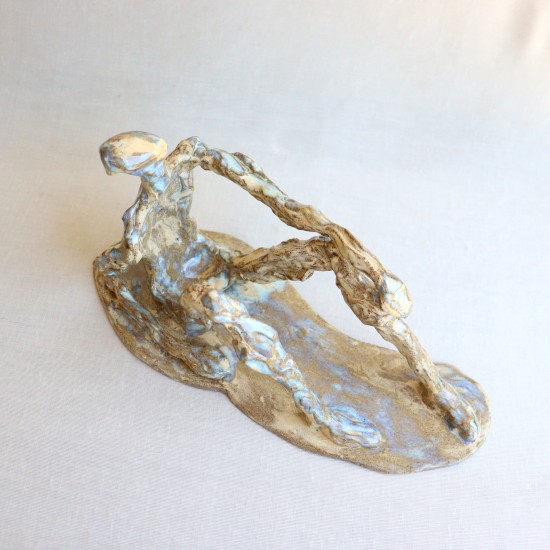 Stargazer ceramic sculpture