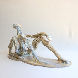 Stargazer ceramic sculpture