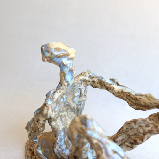 Stargazer ceramic sculpture
