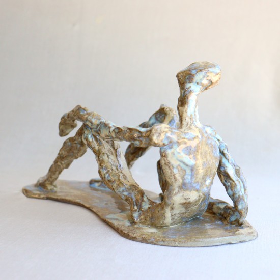 Stargazer ceramic sculpture