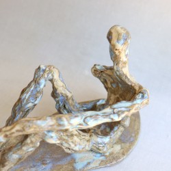 Stargazer ceramic sculpture