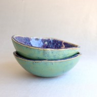 Underwater Galaxy ceramic bowl