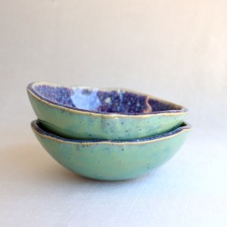 Underwater Galaxy ceramic bowl