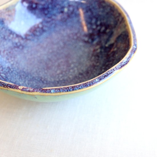 Underwater Galaxy ceramic bowl