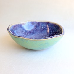 Underwater Galaxy ceramic bowl