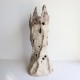 Dragon Temple ceramic table lamp