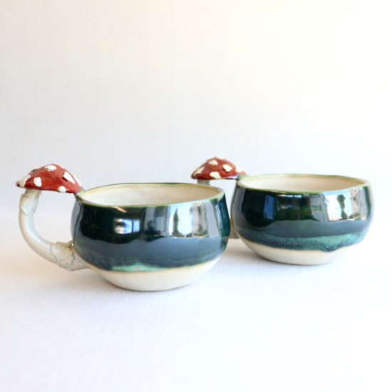 Magic mushroom κεραμική κούπα