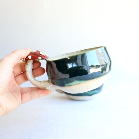 Magic mushroom κεραμική κούπα