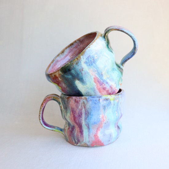 Unicorn Drip ceramic mug