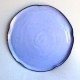 Purple Blossom ceramic plate