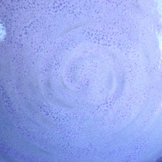 Purple Blossom ceramic plate