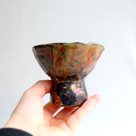 Royal glow ceramic mug