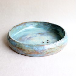 Forest ceramic plate