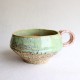 Rose ivy ceramic mug