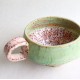 Rose ivy ceramic mug
