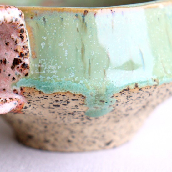 Rose ivy ceramic mug