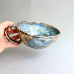 Vision ceramic soup mug