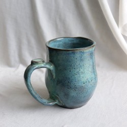 Turquoise κεραμική κούπα