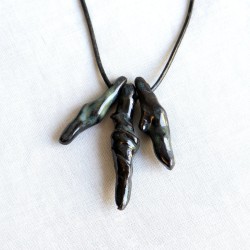 Black Bones κεραμικό κολιέ Black Bones κεραμικό κολιέ