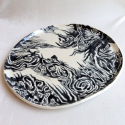 Druid κεραμικό πιάτο