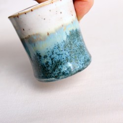 Crystalline Waters shot κεραμική κούπα