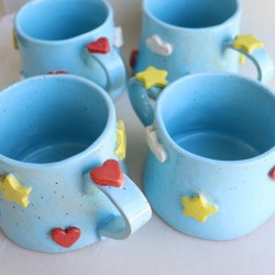 Love Stars κεραμική κούπα