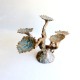 Petrified Tree sculpted candleholder