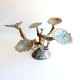 Petrified Tree sculpted candleholder
