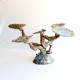 Petrified Tree sculpted candleholder