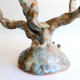 Petrified Tree sculpted candleholder