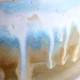 Dripping Sky ceramic bowl