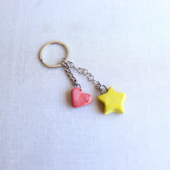 Love Stars key chain