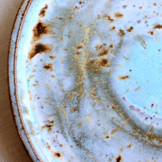 Storm ceramic plate 