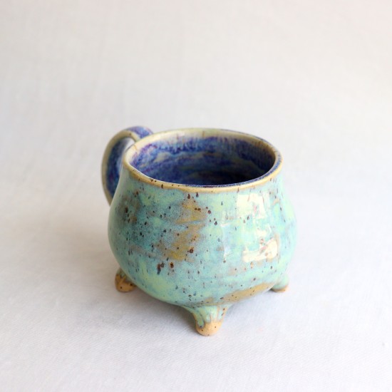 Underwater ceramic mug