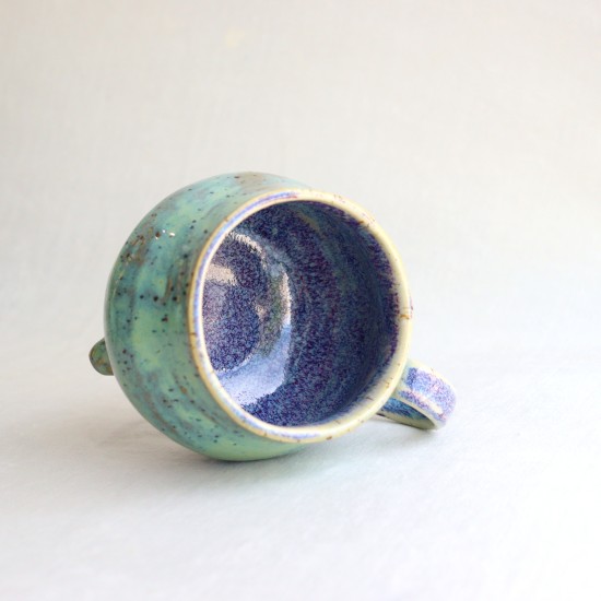 Underwater ceramic mug